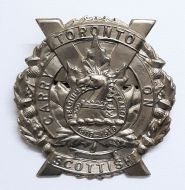 WW2 Canadian Army Canadian Army Toronto Scottish Regiment CEF Cap Badge
