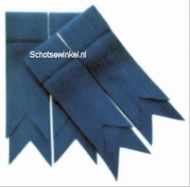 Blue Ancient Plain Coloured Garter, Flashes