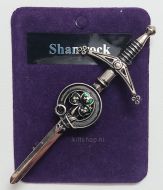 Kiltpin, Shamrock Clan kilt pin