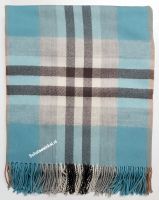 Blanket,  100% lamswol, Iona Duckegg, 170 x 140