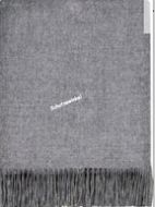 Plaid, Steel Lambswool Blanket