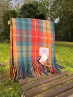 Plaid, Antique Buchanan Vintage, gemaakt van gerecycled wol